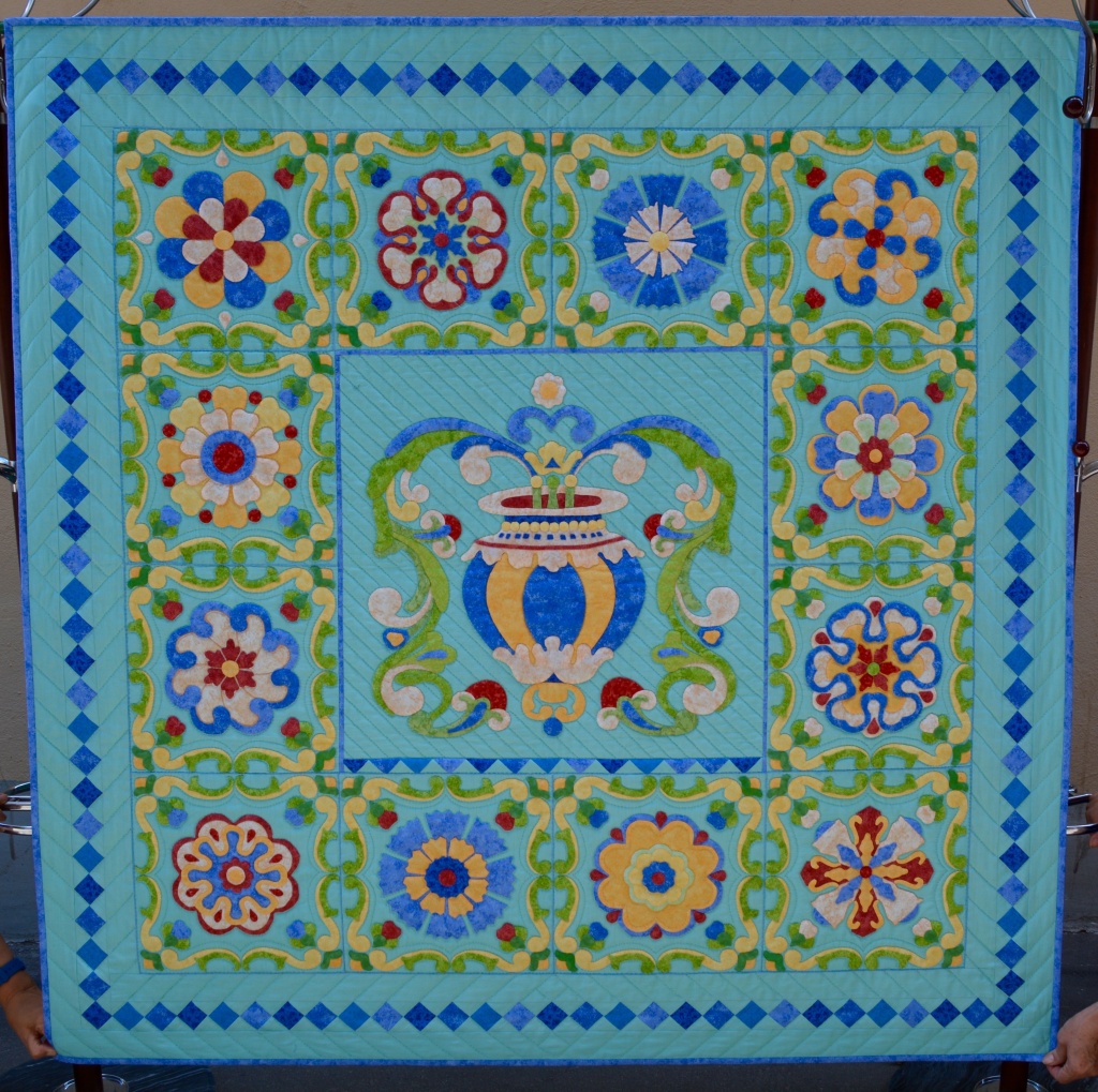 30. YAROSLAVL TILES by Tatiana Shmidt, city Murmansk, Russia, size 57,5 x 57,5.jpg